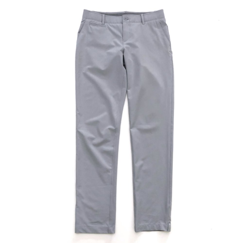 UNDER ARMOUR Women's Gray Outdoor Golf Pants 4